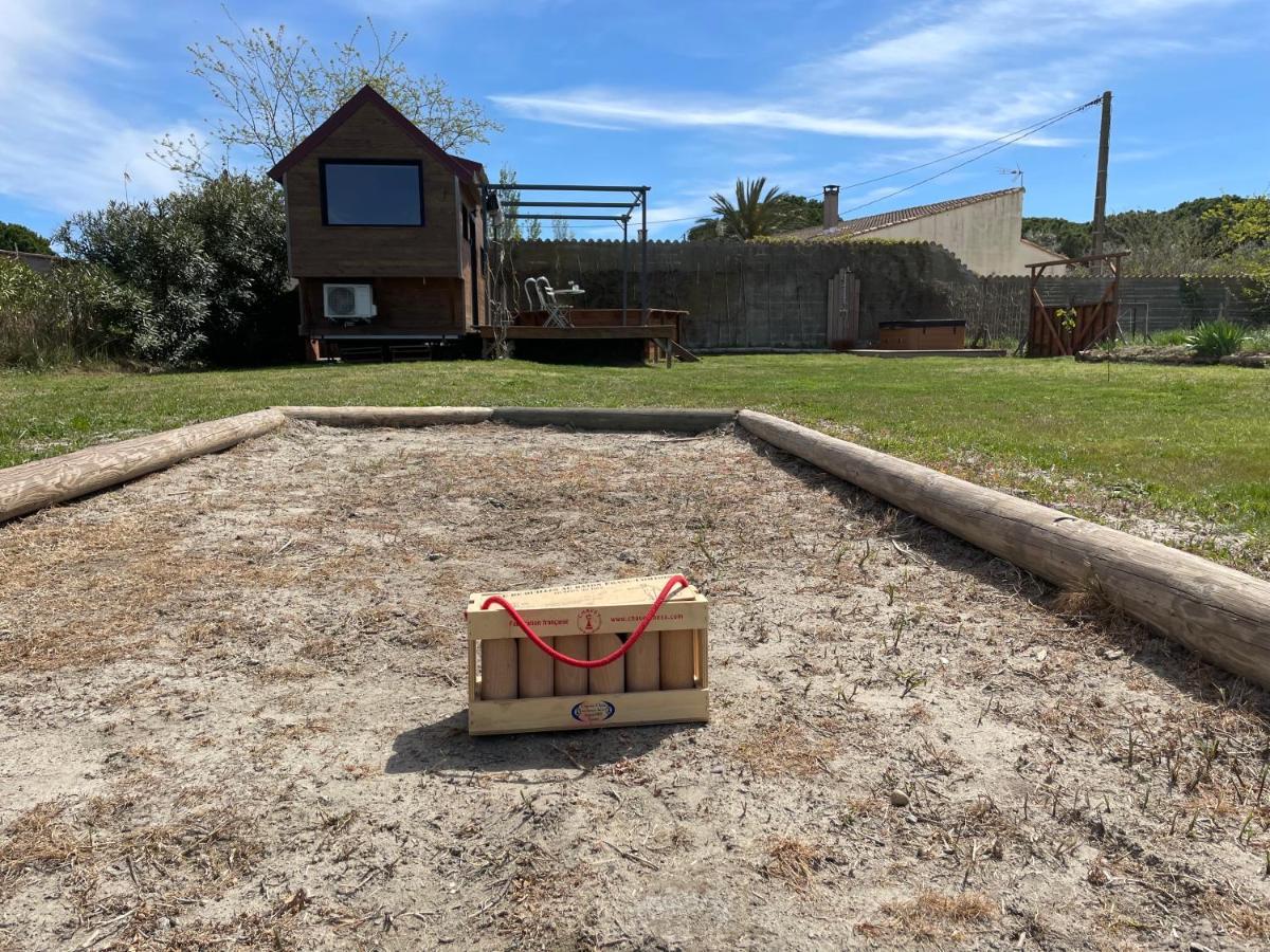 Myinsolite - Tiny-House, Jacuzzi, Brasero, Piscine Aigues-Mortes Ngoại thất bức ảnh