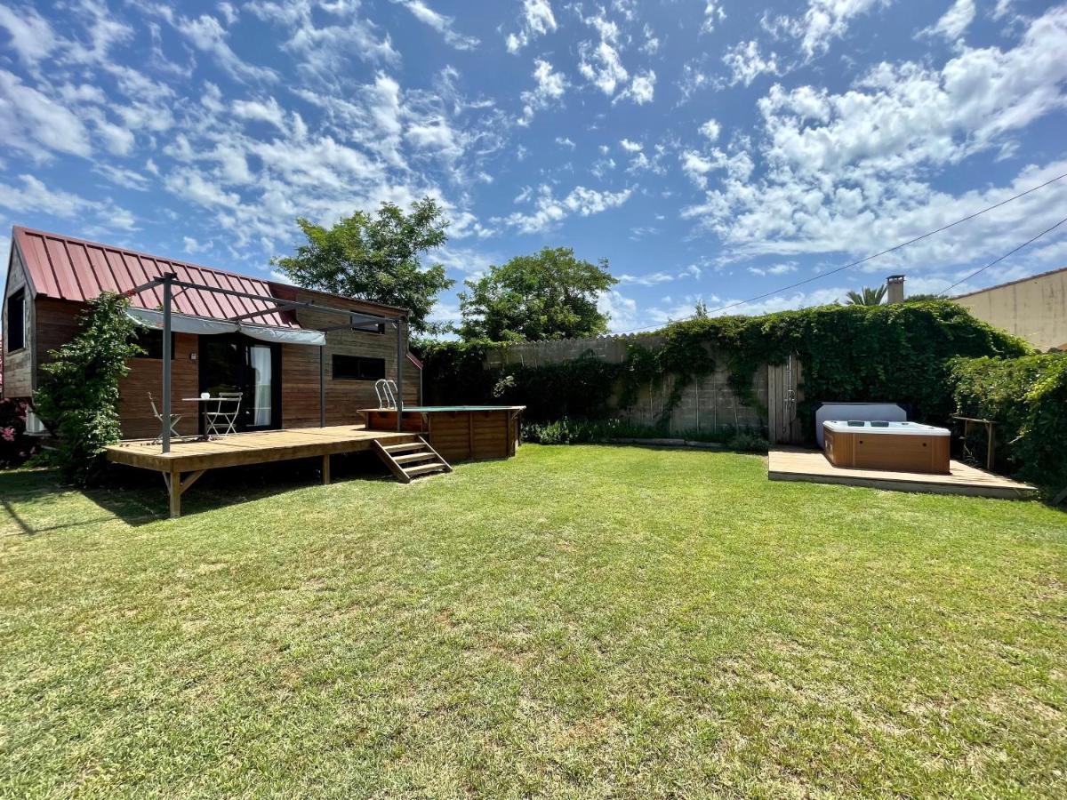 Myinsolite - Tiny-House, Jacuzzi, Brasero, Piscine Aigues-Mortes Ngoại thất bức ảnh